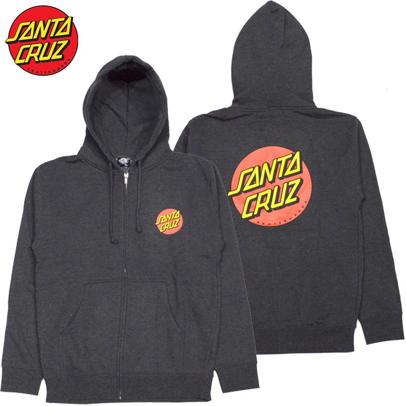 santa cruz classic dot hoodie