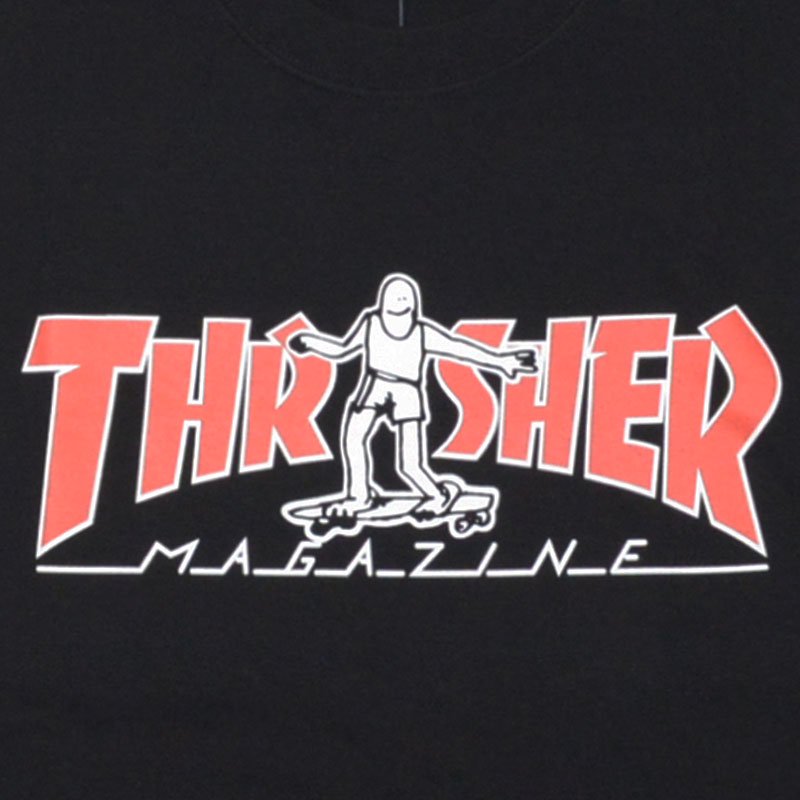 スラッシャー Thrasher Gonz Hometown Tee Black Red スラッシャーｔシャツ Thrasherｔシャツ スラッシャーマグロゴ Thrasherマグロゴ 大阪心斎橋アメ村warp Web Shop