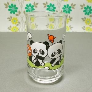 レトロポップ ノベルティ グラス マリーム なかよしパンダグラス