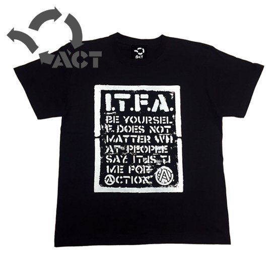 I.T.F.A. TEE - ACT -[ホワイト]へ