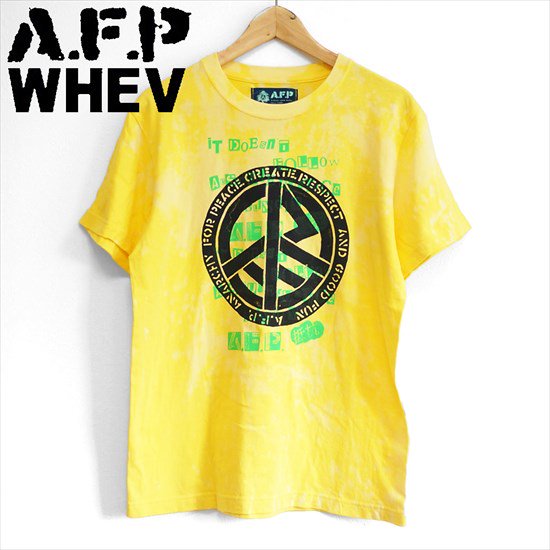 AFP x WHEV 【DECOLORED ロンT&Tシャツ】