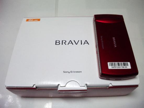 Sony Ericsson Bravia Phone U1レッド 未使用白ロム Iphone買取とスマホの買取と販売 モバイルモバイル東京池袋本店