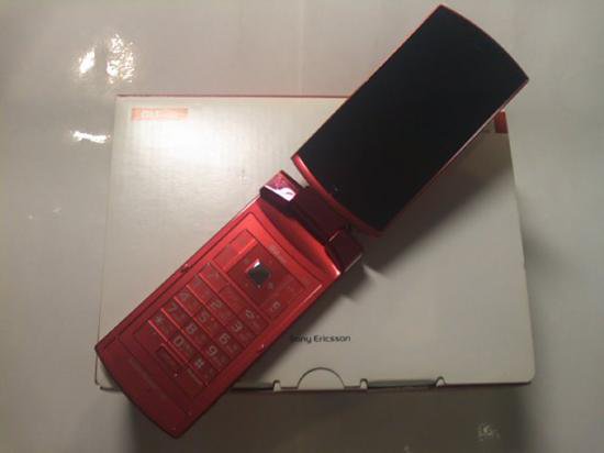 Sony Ericsson Bravia Phone U1レッド 中古美品 白ロム Iphone 買取とスマホの買取と販売 モバイルモバイル東京池袋本店