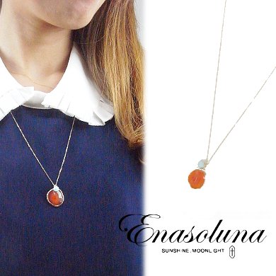 Enasoluna(エナソルーナ） Beautiful Earth necklace サエコさん愛用 【NK-780】 ネックレス - 通販
