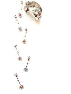 ハッピーフラワースターピアス(イヤリング) SET
