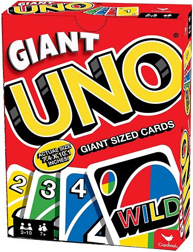 宅配便のみ ジャイアントウノ Giant Uno 新品 カードゲーム アナログゲーム テーブルゲーム ボドゲ ボードゲーム プラモデルの オンライン通販ショップ ケンビル Kenbill