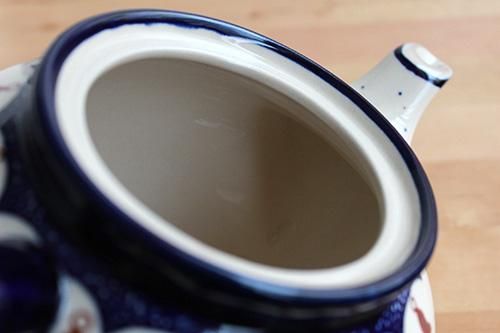 ポーランド陶器 ボレスワヴィエツ「ボレスワヴィエツ社」ティーポットL