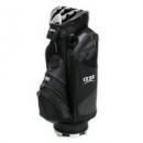 <img class='new_mark_img1' src='//img.shop-pro.jp/img/new/icons1.gif' style='border:none;display:inline;margin:0px;padding:0px;width:auto;' />R J Sports(RJスポーツ) IZZO Golf A74031 Champion Black Single Strap EZ Grip Top Cart Golf Bag
