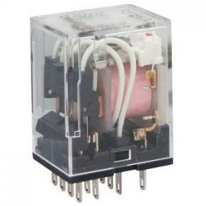 オムロン MY4N-D2 DC24V ダイオード・動作表示灯内蔵形ミニパワーリレー 極数4 DC24V