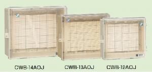 未来工業 CWB-13AOJ ウオルボックス プラスチック製防雨ボックス 透明蓋 屋根無