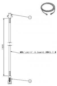 遠藤照明 B-822X 延長コード(1.0m)