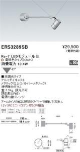遠藤照明 ERS3289SB アウトドアアーム付スポット Rs-7 LEDモジュール付 電球色 47度 シルバーメタリック