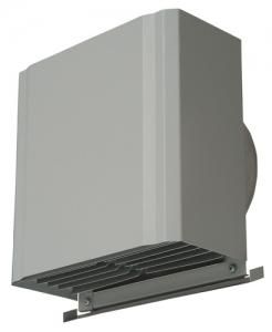 三菱電機 P-13JSD 防火ダンパー付深形スクエアフード ステンレス製 ギャラリ付 φ100mm