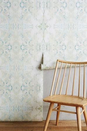 Anthropologie アンソロポロジー Edith Wallpaper シックなウォールペーパー壁紙 アンソロポロジー専門通販 Cherry