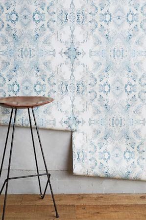 Anthropologie アンソロポロジー Edith Wallpaper シックなウォールペーパー壁紙 アンソロポロジー専門通販 Cherry