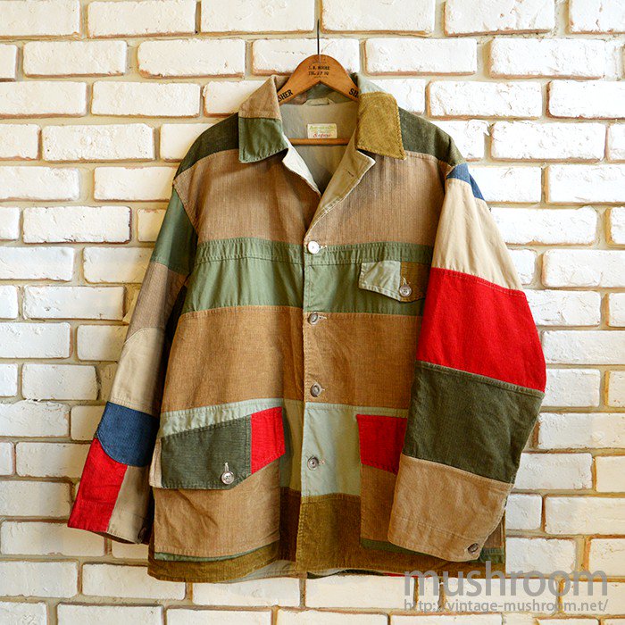 abercrombie patchwork safari jacket