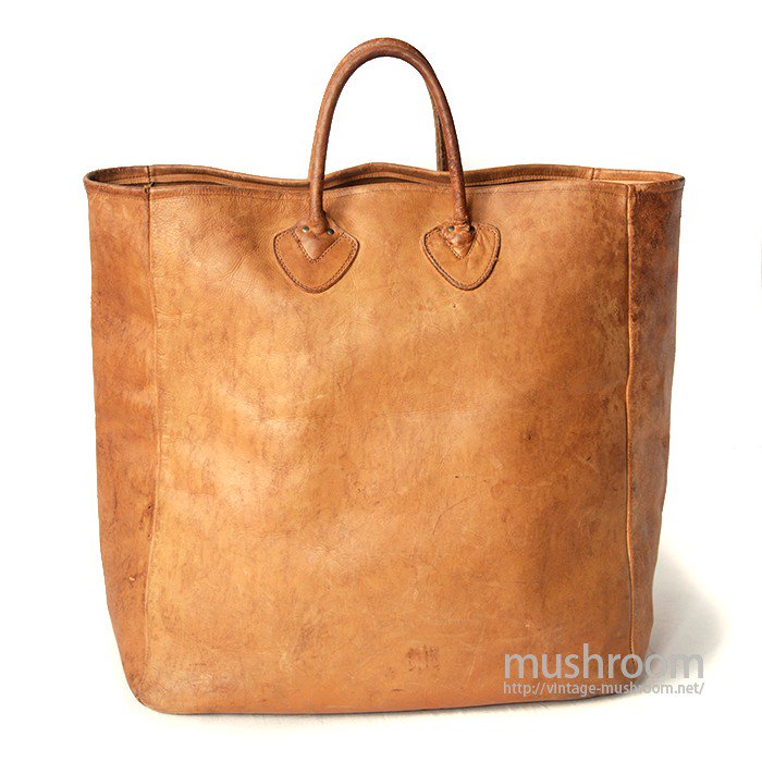 ll bean leather tote