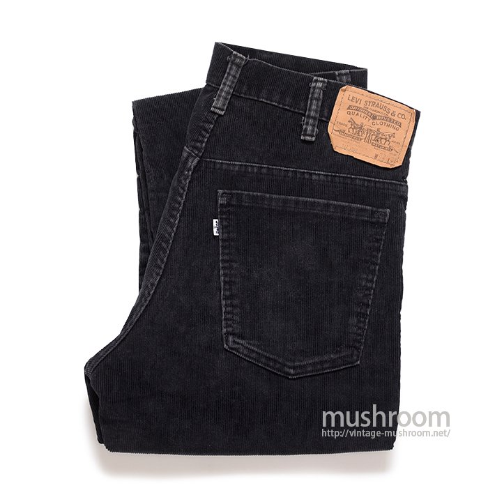 levi's black corduroy pants