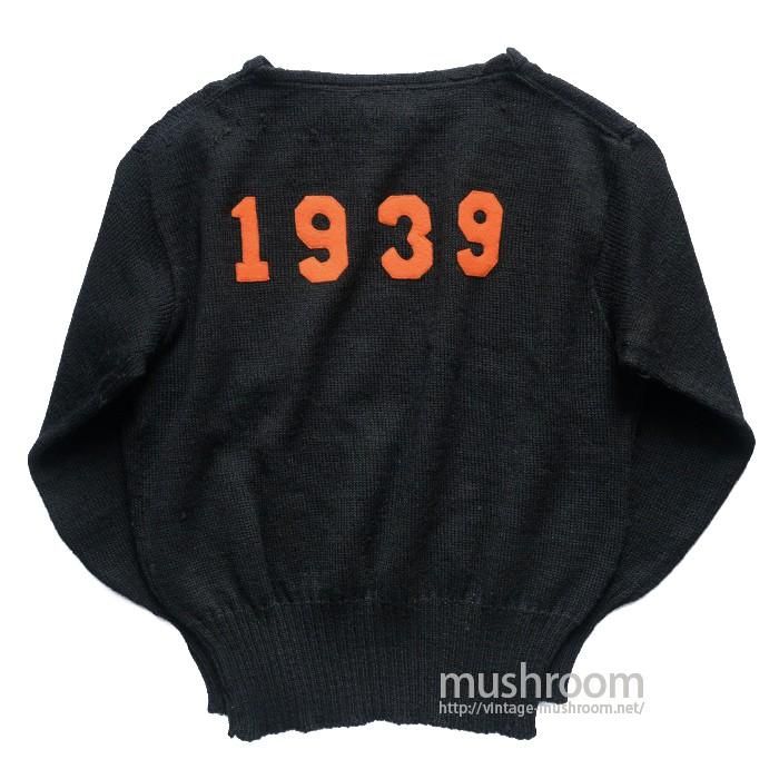 college sweater vintage