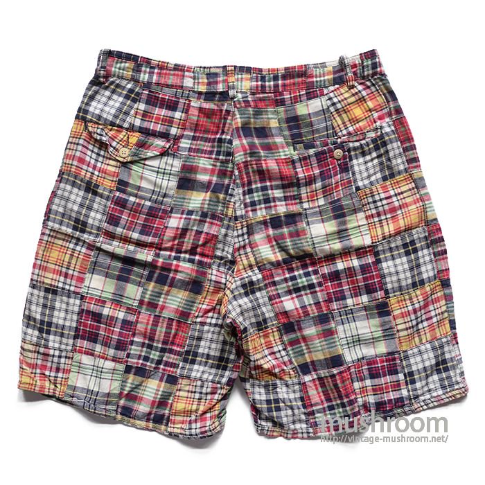 polo patchwork shorts