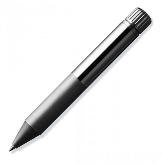 サクラ　クラフトラボ003　ゲルインキボールペン　0.8mm　シルバー　アルミ製　LGB8008　メール便対応可能 - 文房具のオンライン通販　多山文具