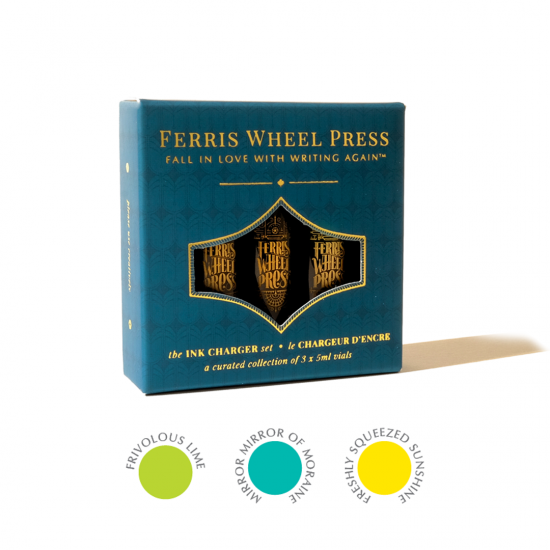 【FWP】フレッシュリー スクィーズド FRESHLY SQUEEZED インクチャージャーセット Ferris Wheel Press  フェリスホイールプレス INK-CH-FSSMMMFL - 文房具のオンライン通販　多山文具