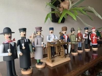 クラウスメルテン工房　煙出人形　鉱山長 クラウスメルテン工房 煙出人形 鉱山長 よみがる100年前の