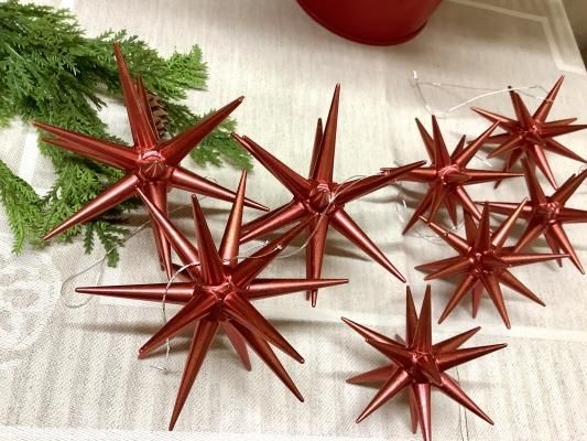クリスマスオーナメント 金の星 クリスマスオーナメント 金の星