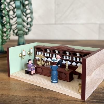 ドイツ ザイフェン グンターフラット工房 ミニチュアルーム ドイツ ザイフェン グンターフラット工房 ミニチュアルーム Gunter