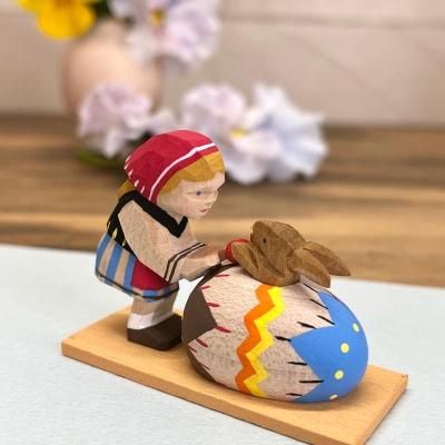 木絵雑貨　菓子器(うさぎ) 木絵雑貨 kie-zakka – 四季折折 （オンラインストア）