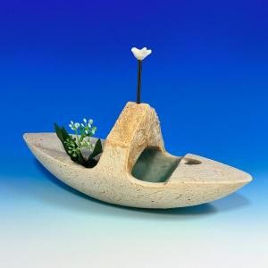 萩原朋子「糧」白釉｜陶芸作家の花器・オブジェ 一輪挿し 3連休値下げ 萩原朋子「糧」白釉｜陶芸作家の花器・オブジェ 一輪挿し