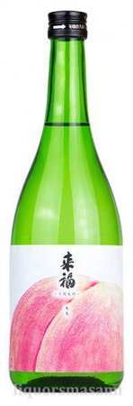 来福 くだもの「もも」純米大吟醸 生酒 720ｍｌ【来福酒造・日本酒】