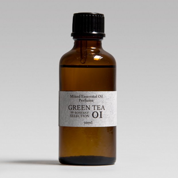 アロマオイル01 GREEN TEA 50ml | ヒマラヤ岩塩 ROSEBAY （ローズベイ）