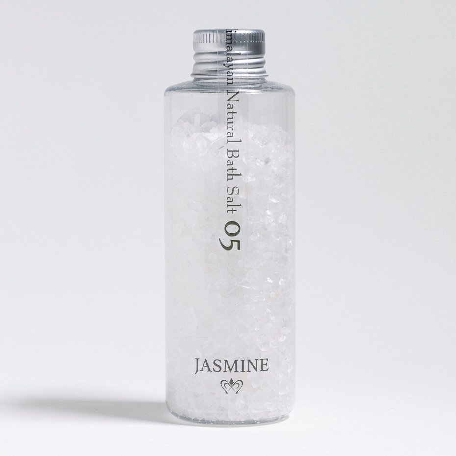 ハーブバスソルト05 JASMINE（浴用）粒 170g ボトル | ヒマラヤ岩塩