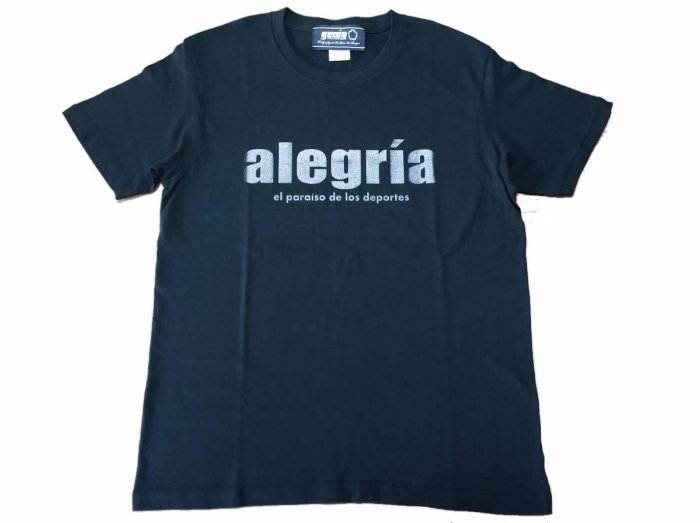 alegria/アレグリア】 alegria/アレグリア 定番ロゴ Tシャツ (BLACK