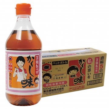 かくし味 500ML(10本入） - 東北醤油Webショップ