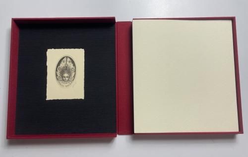□坂東壯一手彩色銅版画集『仮面の譜』 限定20部 書肆啓佑堂刊 □坂東壯一手彩色銅版画集『仮面の譜』 限定20部 書肆啓佑堂刊