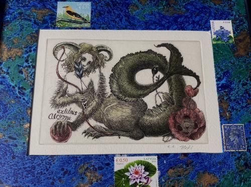 ま*ゆ様 ☆オークション出品☆ together 絵画原画+コラージュ