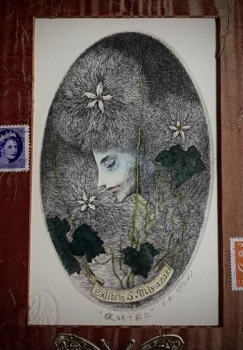 ま*ゆ様 ☆オークション出品☆ together 絵画原画+コラージュ