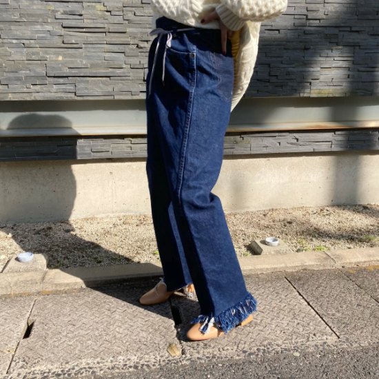 MAISON EUREKA」 VINTAGE REWORK BIGGY PANTS - Bond Online Shop