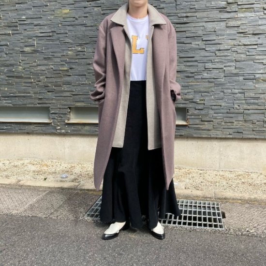 <img class='new_mark_img1' src='https://img.shop-pro.jp/img/new/icons21.gif' style='border:none;display:inline;margin:0px;padding:0px;width:auto;' />50%OFF OSKERColour-blocked boyfriend coat