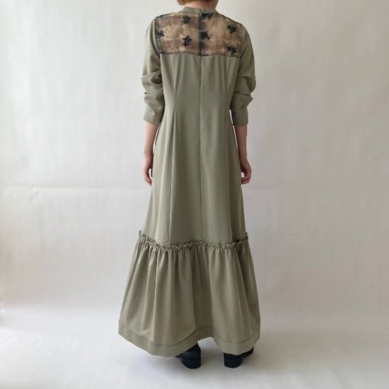 40%OFF 「RIM.ARK」Floating florets DRESS - Bond Online Shop