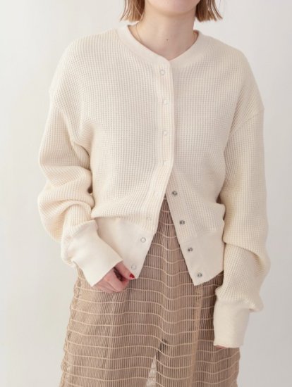 <img class='new_mark_img1' src='https://img.shop-pro.jp/img/new/icons20.gif' style='border:none;display:inline;margin:0px;padding:0px;width:auto;' />30%OFF 「CLOCHE」Waffle cardigan