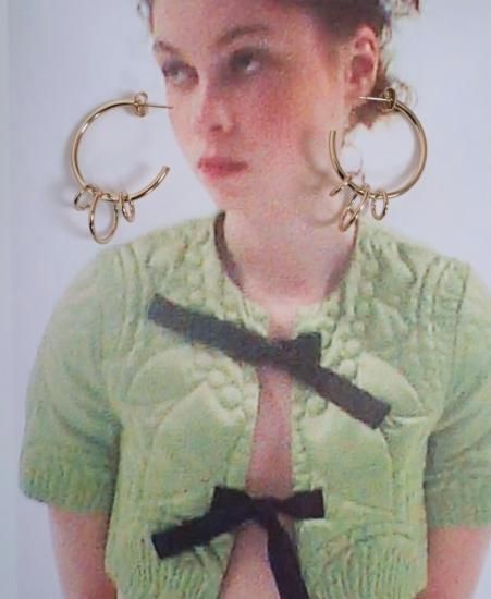 <img class='new_mark_img1' src='https://img.shop-pro.jp/img/new/icons47.gif' style='border:none;display:inline;margin:0px;padding:0px;width:auto;' />JUSTINE CLENQUETJen gold earrings