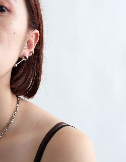 JUSTINE CLENQUET」Kim earrings - Bond Online Shop