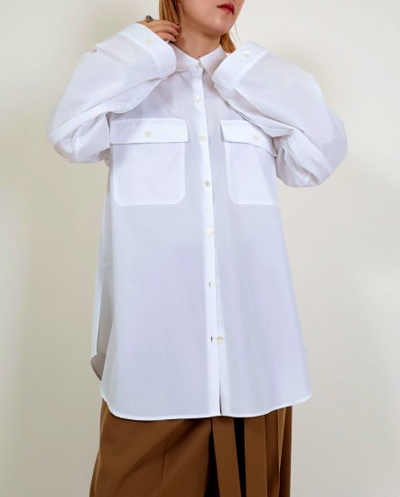 <img class='new_mark_img1' src='https://img.shop-pro.jp/img/new/icons11.gif' style='border:none;display:inline;margin:0px;padding:0px;width:auto;' />2022WINTER「rito structure」Cotton Shirt