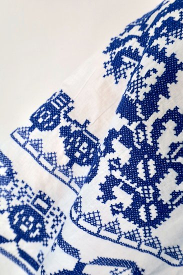 2023SS 「sara mallika」 Cotton Embroidery Backopen Dress - Bond
