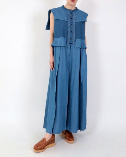 <img class='new_mark_img1' src='https://img.shop-pro.jp/img/new/icons47.gif' style='border:none;display:inline;margin:0px;padding:0px;width:auto;' />「30」 Tencel denim one-piece
