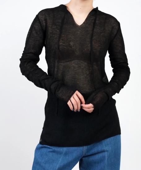 <img class='new_mark_img1' src='https://img.shop-pro.jp/img/new/icons47.gif' style='border:none;display:inline;margin:0px;padding:0px;width:auto;' />2023 KAYLE MILANO RIB SHEER TOP