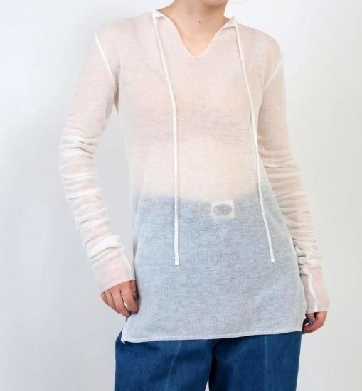 <img class='new_mark_img1' src='https://img.shop-pro.jp/img/new/icons11.gif' style='border:none;display:inline;margin:0px;padding:0px;width:auto;' />2023 KAYLE MILANO RIB SHEER TOP